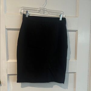 H&M Elegant Black Pencil Skirt
